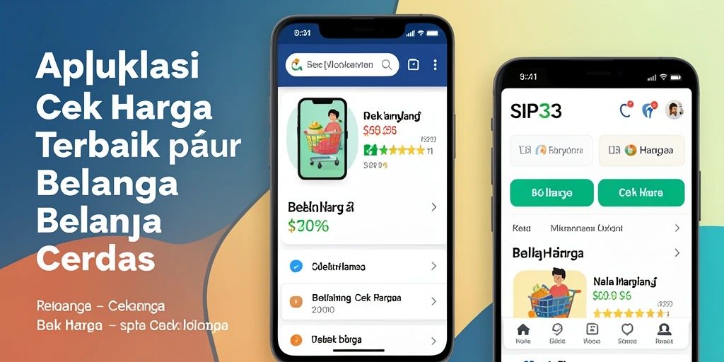 Tampilan antarmuka SIP33 yang intuitif untuk cek harga produk.