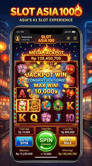 asia100 tampilan beranda